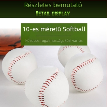 PVC anyagú softball-labda, testre szabható logóval, logó nyomtatva, Guangdongból