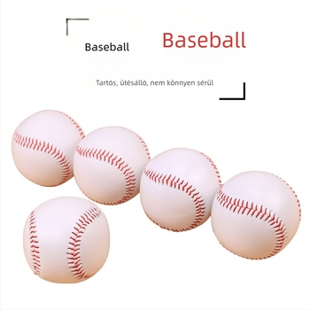 Nili 9 hüvelykes kemény töltésű edzőlabda dobógyakorlathoz, fa baseballütőhöz illeszkedő