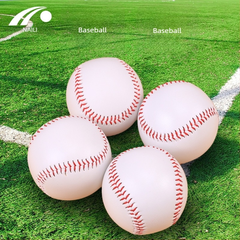 Nili 9 hüvelykes kemény töltésű edzőlabda dobógyakorlathoz, fa baseballütőhöz illeszkedő