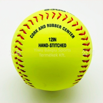 Softball labda S300Y – PVC, testreszabható, logónyomtatás, kiváló minőségű