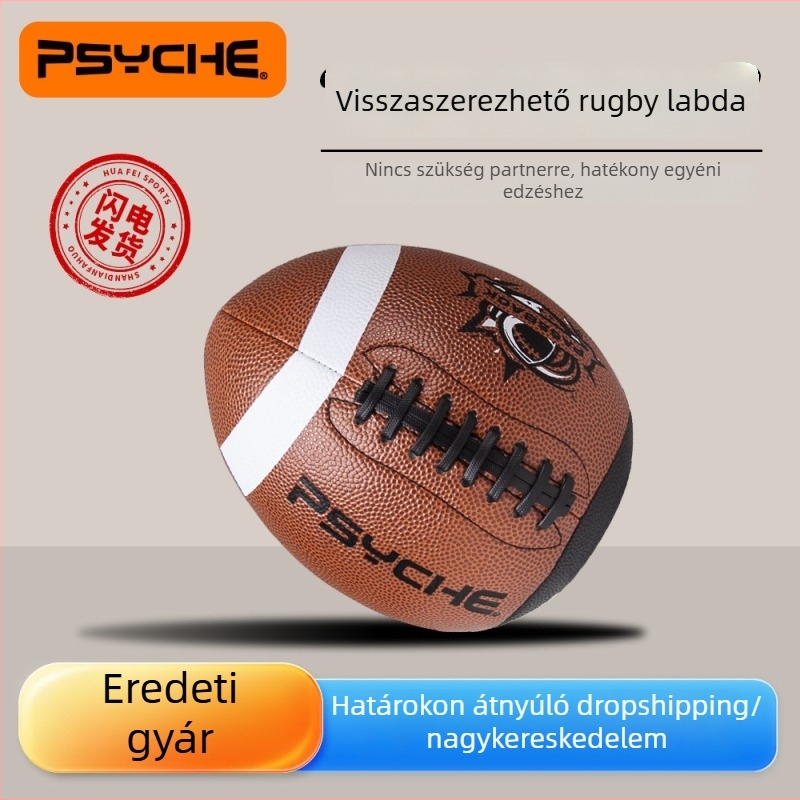 PU bőrből készült futball edzőlabda — passback, gépi varrás, psyche márka, eredet Fujian