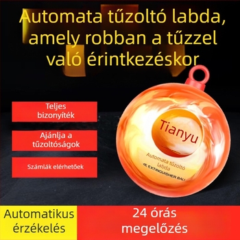 Lógó szárazporos tűzoltó készülék, 1,3 kg, irodákba, otthonra és számítógépes helyiségekbe