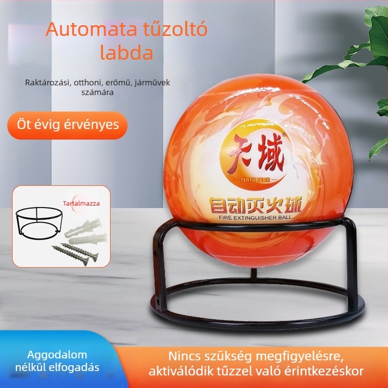 Lógó szárazporos tűzoltó készülék, 1,3 kg, irodákba, otthonra és számítógépes helyiségekbe