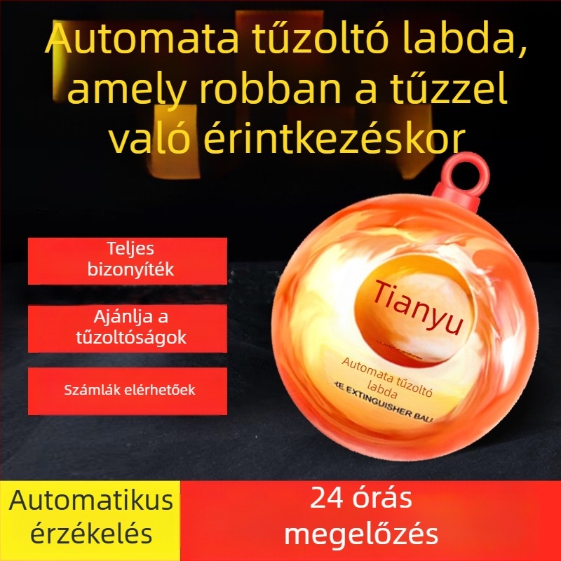 Lógó szárazporos tűzoltó készülék, 1,3 kg, irodákba, otthonra és számítógépes helyiségekbe