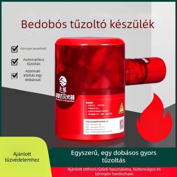 Heaven T-típusú dobható szárazporos tűzoltó, 0,8 kg