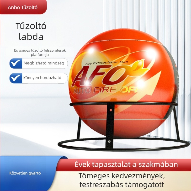 Anbo Fire Fighting Fire Ball - száraz porral tűzoltó golyó, Hebei eredetű, modell Fire Ball, magáncímke elérhető
