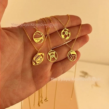 Egyedi név nyaklánc - rozsdamentes acél, elektroplatírozott bevonat, betűk/ számok/ szöveg, O-lánc, medál rozsdamentes acélból