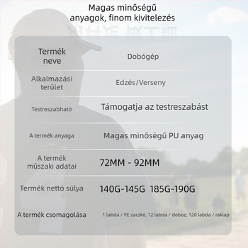 PU anyagú baseball edzőlabda automata dobógépekhez; kopásálló; logó nyomtatás; ADS márka; testreszabható
