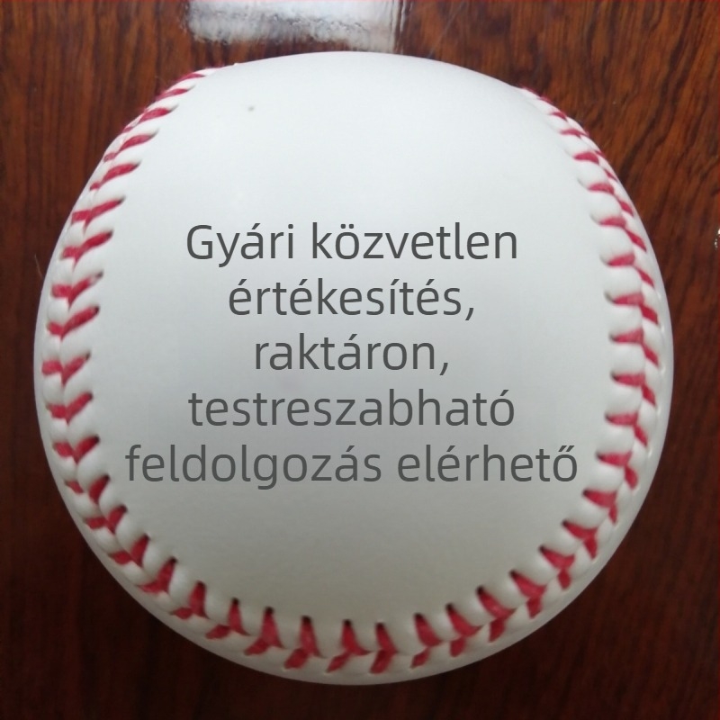 PVC-alapú puha baseball labda, OEM testreszabás, logónyomtatás, Hebei eredet