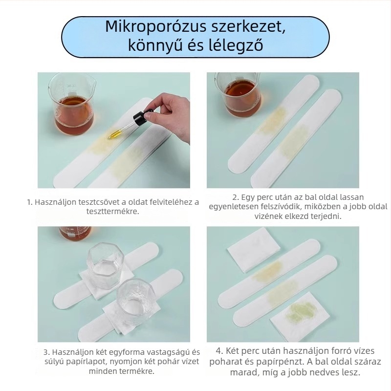 Egyszer használható sapka-visor patch – izzadságot felszívja, szennyeződés ellen véd, logó nélkül