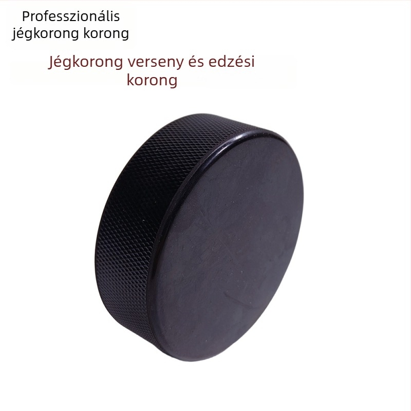 Gumi jégkorong korong — Márka: Tfb; Anyag: Gumi; Logónyomtatás: Elérhető; Testreszabás: Elérhető; Alkalmas jégkoronghoz, sportlétesítményekhez, sporttáskákhoz és más labdajátékokhoz
