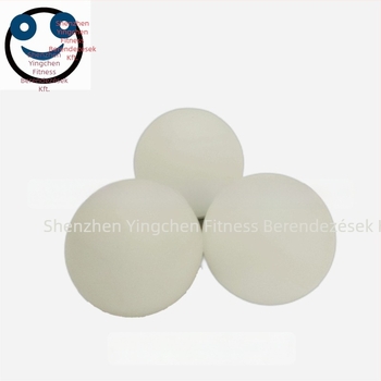 Fénylő PVC hoki labda utcai és jégkoronghoz, 50 g, keménység 60–70°, nyomtatott logó