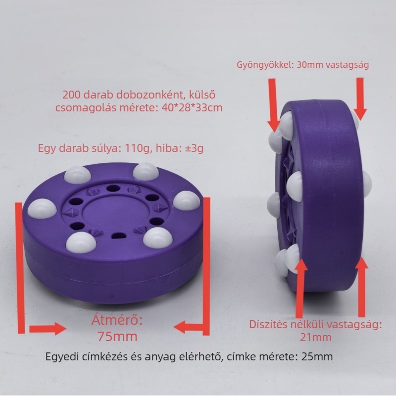 Hoki korong, gyémánt kiadás, ABS, márka Wheel upper