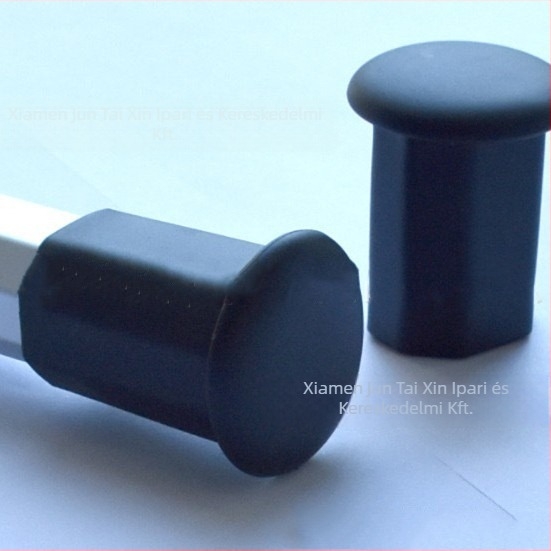 Lacrosse/Hoki bot végvédő hüvely, termoplasztikus elasztomer, nyolcszög alakú, logó nyomtatás (termoplasztikus elasztomer; nyolcszög alakú; logó nyomtatás)