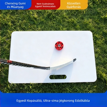 Polietilen hokigyakorló tábla, műanyag alkatrészek, modell 10, minőségi szabvány 1