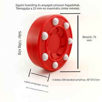 ABS jégkorong korong edzésre és mérkőzésekre, Eredet: Huizhou, Márka: Other