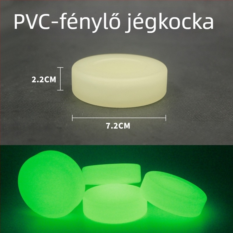 Rong Hui PVC világító hockey korong, logónyomtatás, testreszabható