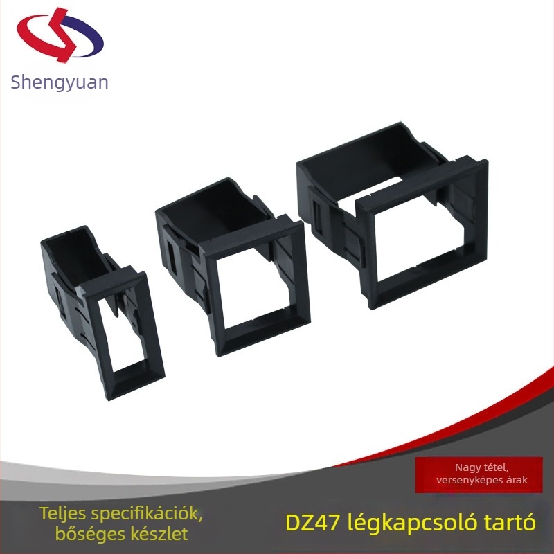 Mini áramkör megszakító levegőkapcsoló 1234PDZ47 rejtett szerelés C45 csattos keret