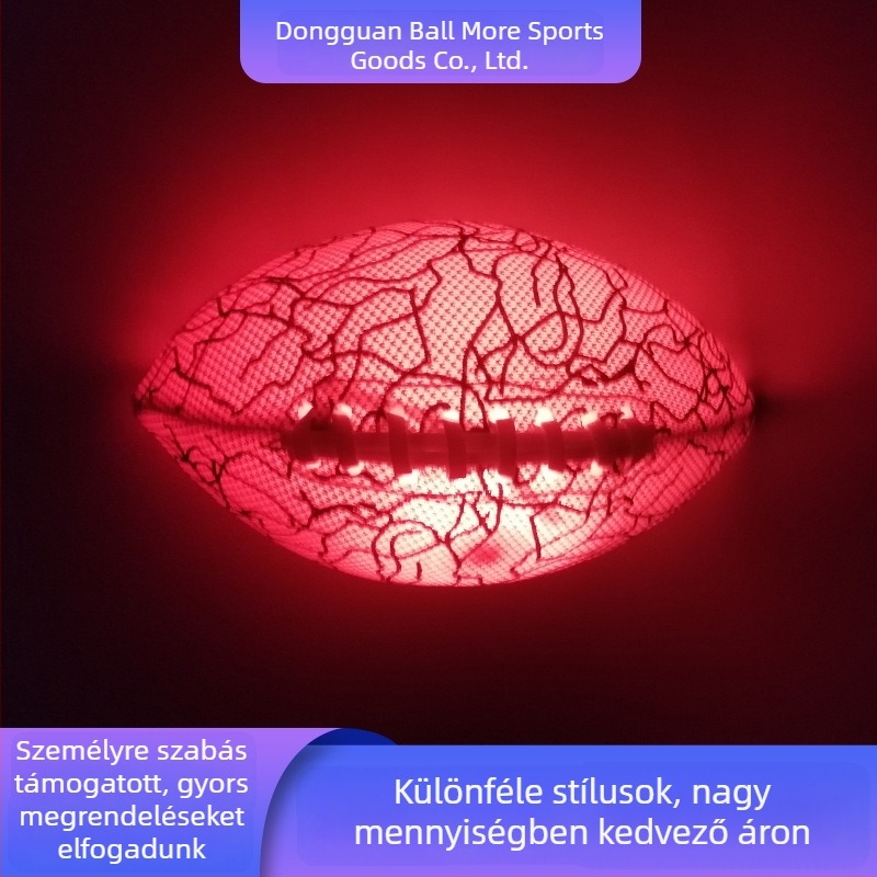 LED világító hálós anyag amerikai futballhoz — szilikon logónyomtatással, egyedi igény szerinti testreszabás, alkalmas úszásra és vízi sportokra