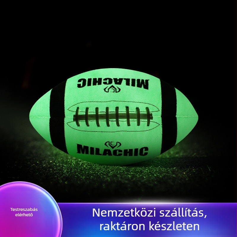 Lemila rugby labda - PU anyag, gépi varrás, Fujian eredetű, Rugby kategória