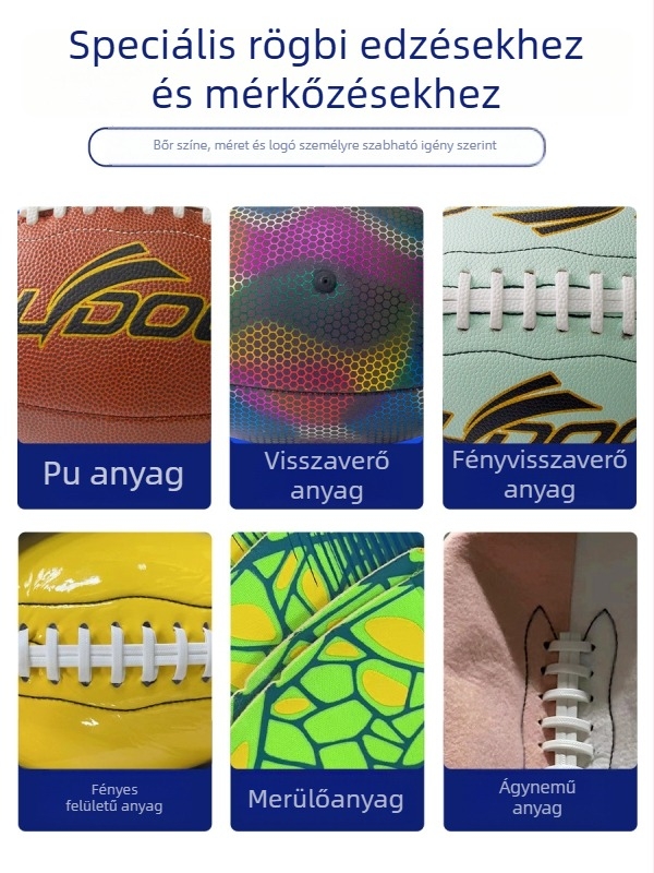 PU futball-labda – gépi varrás, logó nyomtatás, OEM testreszabás, privát címke