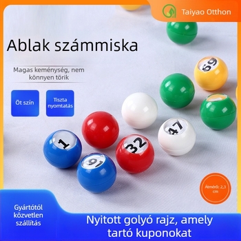 Asztalitenisz digitális PP-labda egyedi logóval – edzésfelszerelés