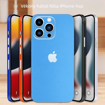 Ogman Hátsó Film/Sticker iPhone 14 Pro Max-hoz – Szimpla membrán, Ujjlenyomat-mentes, Hátsó védőfilm