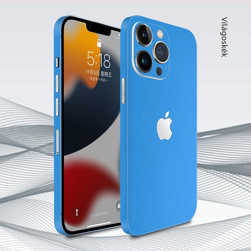 Ogman Hátsó Film/Sticker iPhone 14 Pro Max-hoz – Szimpla membrán, Ujjlenyomat-mentes, Hátsó védőfilm