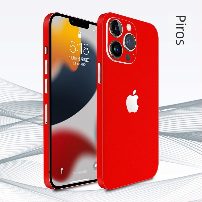 Ogman Hátsó Film/Sticker iPhone 14 Pro Max-hoz – Szimpla membrán, Ujjlenyomat-mentes, Hátsó védőfilm
