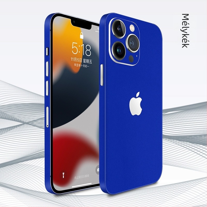 Ogman Hátsó Film/Sticker iPhone 14 Pro Max-hoz – Szimpla membrán, Ujjlenyomat-mentes, Hátsó védőfilm
