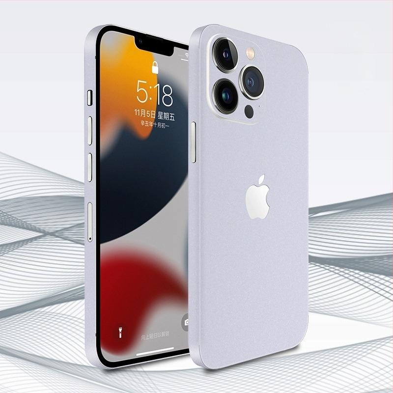 Ogman Hátsó Film/Sticker iPhone 14 Pro Max-hoz – Szimpla membrán, Ujjlenyomat-mentes, Hátsó védőfilm