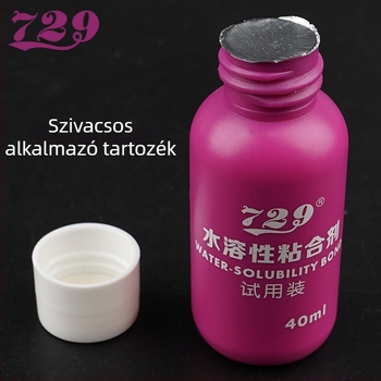Asztalitenisz ragasztó - vízoldékony szervetlen ragasztó, 40/100 ml, 20213 alaplap és gumi számára