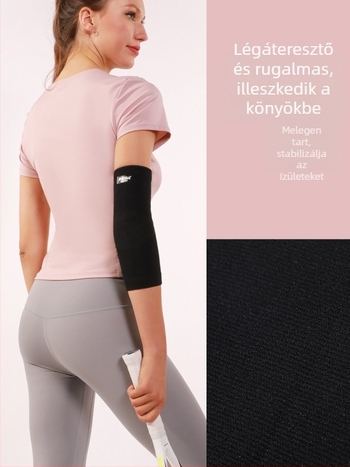 Nylon könyökvédők kültéri sportokra – kosárlabda, súlyemelés, röplabda, ökölvívás, asztalitenisz és badminton számára; méretek M/L/XL; felnőttek