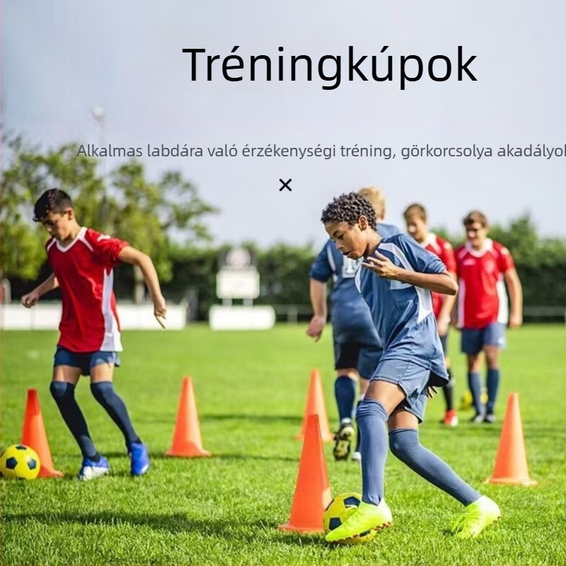 Futball-edzéskúpok – PP anyag, Yiwu eredet, edzőeszközök, akadálykúpok