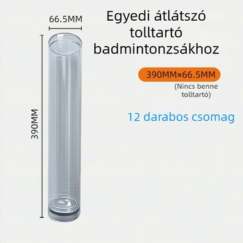 Átlátszó shuttlecock tároló kosár – PU anyag, vízálló textil, Vzsei War God Feather, felnőtteknek, badminton és asztalitenisz