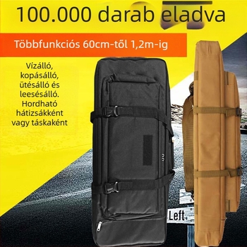 Többcélú kétszintes vastag tengerparti horgász platforma taktikás táska Egg Cotton, kilövő és játék eszközök, vállon hordozható horgásztáska