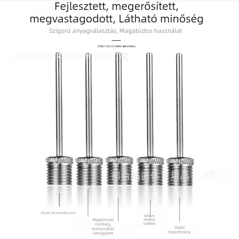 Rozsdamentes acél labdafúvó tüske – Thunder huiya kézi pumpa, termékkód Qz01