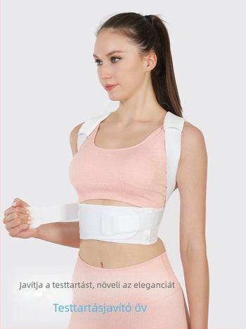 JINGBA hát-támaszortózis, állítható lélegző öv, nylon test, méretek M-2XL, felnőtteknek, alkalmas futásra, kerékpározásra és edzésre.