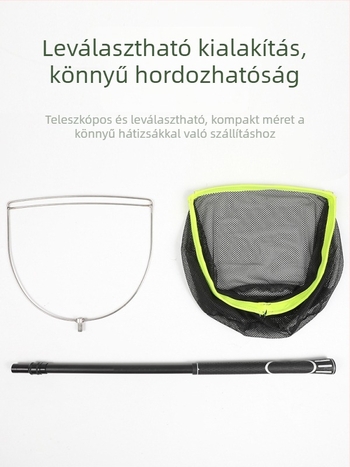 Asztalitenisz labdát gyűjtő készülék teleszkópos hálóval; anyag: selyem virág