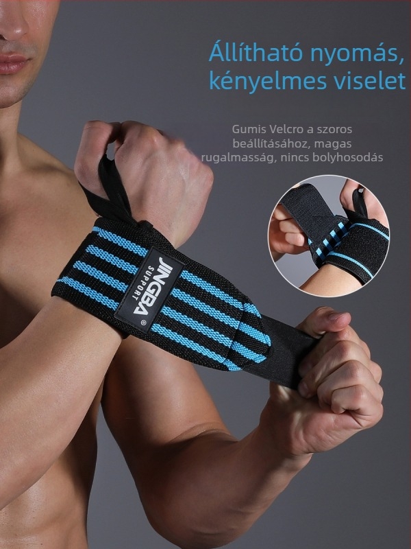 Csuklóvédő szalag – körkörös kompressziós védelem külső sportokhoz (felnőttek, nylon)