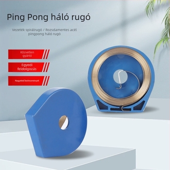 Rozsdamentes acél pingpong háló tekercses rugó – teleszkópos turbina rugó