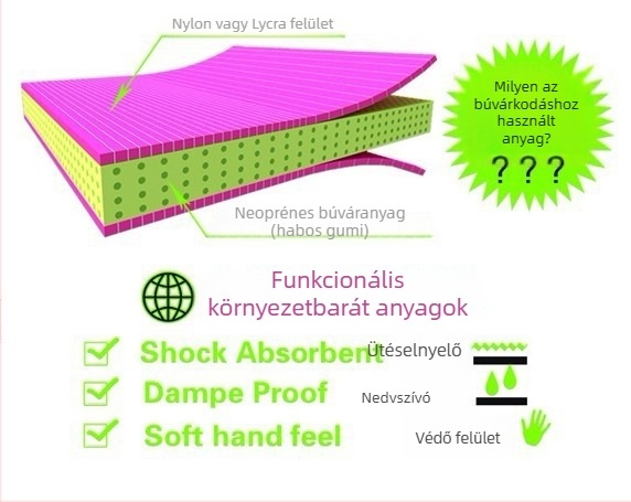 Búvár zokni — nylon anyag, márka: hotslim, kategória: búvár zokni