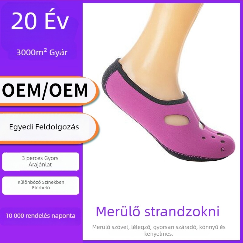 Sinosda búvár zokni — lélegző, gyorsan száradó, csúszásmentes, vágásálló
