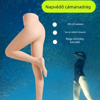 Napvédő búvárzokni és bőrtónusú búvárruha szörfözésre és snorkelözésre, vágásálló úszóruha