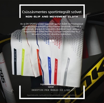 DH SPORTS Személyre szabott kerékpáros karvédők - varrat nélküli, csúszásmentes, fényvisszaverő, logónyomás, Spandex/Lycra