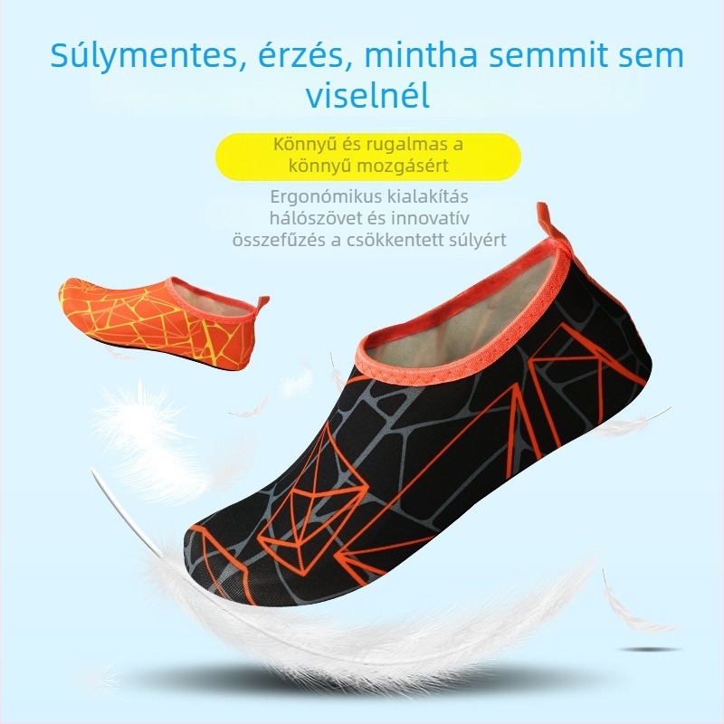Uniszex búvár zokni, poliészter anyagból, Hydrophilic márka; ideális strandhoz, snorkelhez és vízi tevékenységekhez