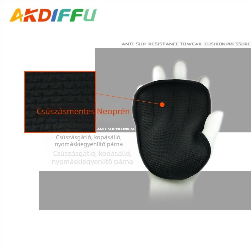 Barbell tenyérvédő kesztyű – csúszásmentes kézvédő edzéshez súlyzókkal