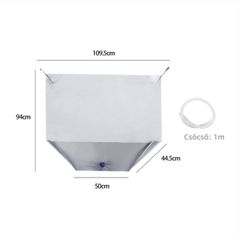 GLOBAL WAREHOUSE Páraelszívó tisztításához vízgyűjtő táska vízálló anyagból – logó nélküli, kompatibil más készülékekkel