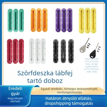 Szörfdeszka finbox F-slot-tal és X-slot-tal, hátsó kormánydoboz, PVC, univerzális illeszkedés