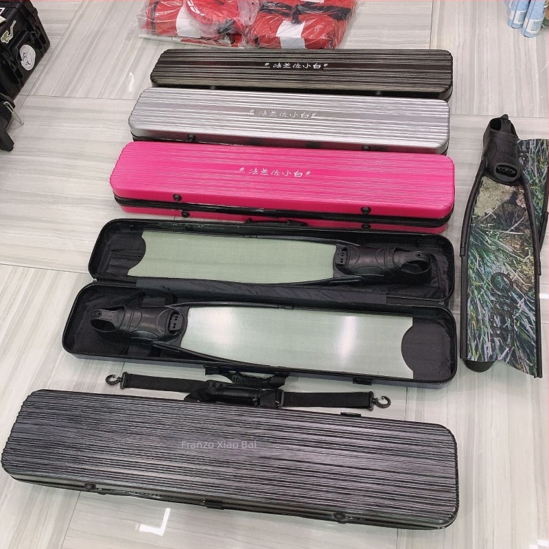 Búvár merülő fin tároló doboz – ötvözet, Xifengyue House, bélés nélküli, búvár táskák